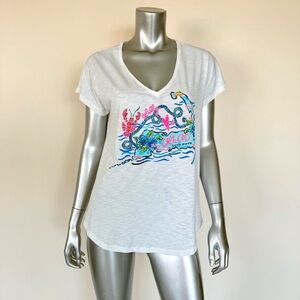 Lilly Pulitzer Cape Cod Tshirt! Medium! EUC!